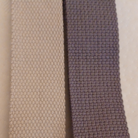 Blue and Gray Belts with Metal Buckles 4 Pack - Picture 5 of 6